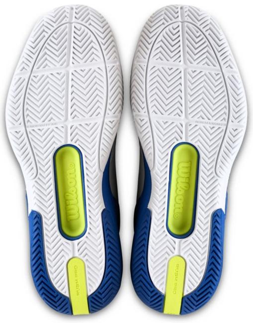 Wilson  Rush Pro 5 Allcourt Herren-weiß, blau